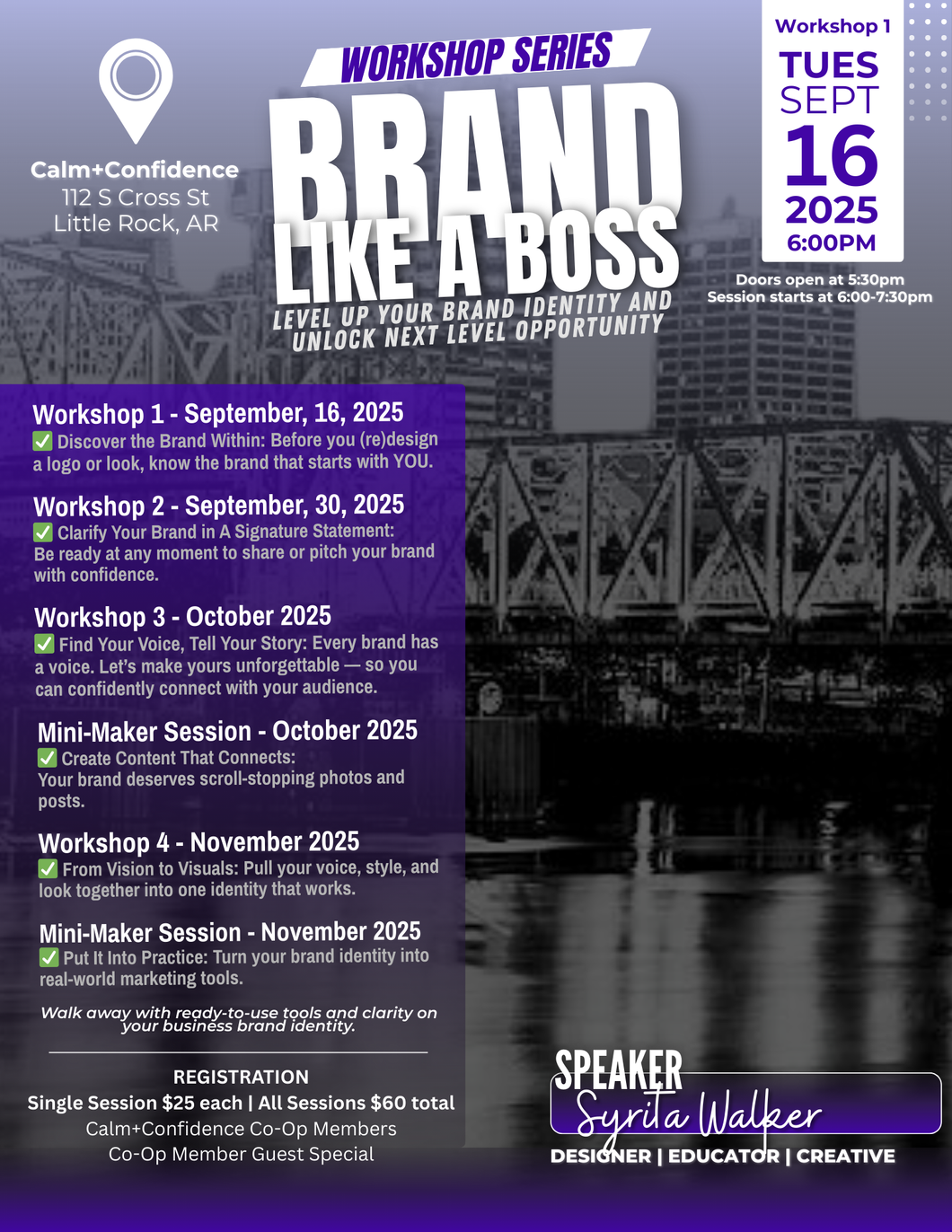 Brand Like a Boss Workshop Series