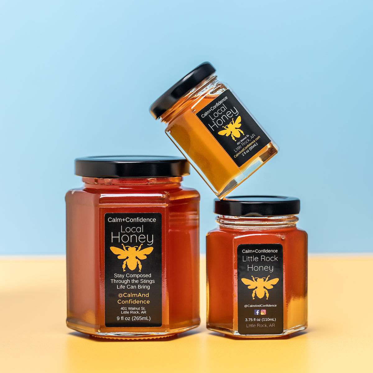 ♡honey♡ 18oz Amber Wildflower Honey (Tulip Poplar) – HEX Superette